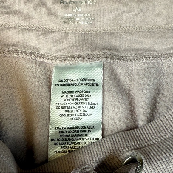 Calvin Klein Performance Women‘s  Tapered Sweat Pants L Pink Drawstrings - Picture 3 of 5